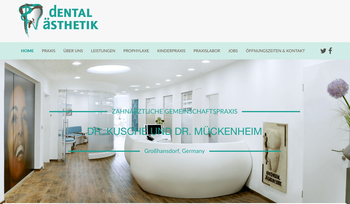 dental ästhetik - Gemeinschaftspraxis für Zahnheilkunde Dr. Wolfgang Kusche & Dr. Torsten Mückenheim
