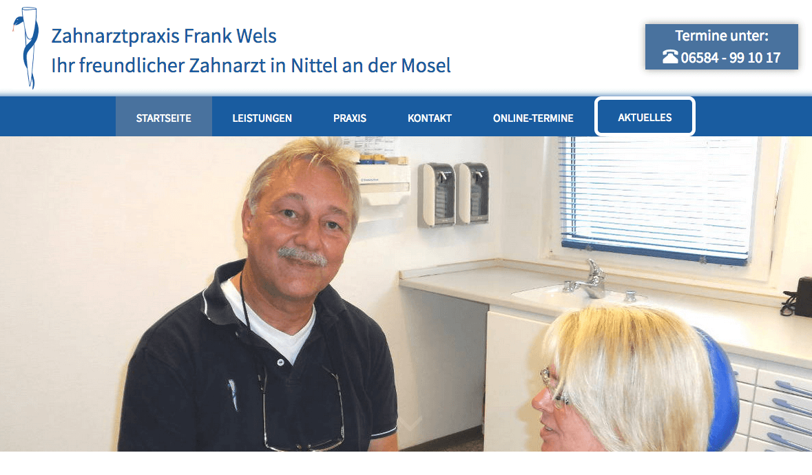 Zahnarzt Nittel | Zahnarztpraxis Frank Wels