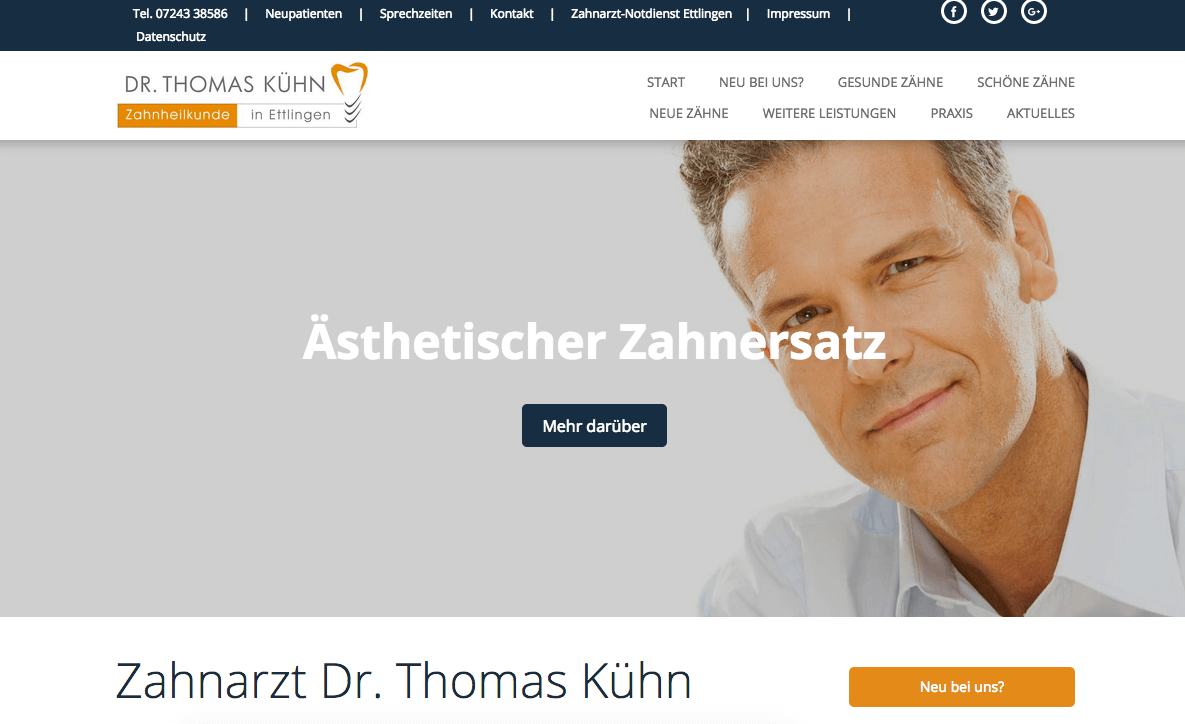 Zahnarzt Dr. Thomas Kühn 